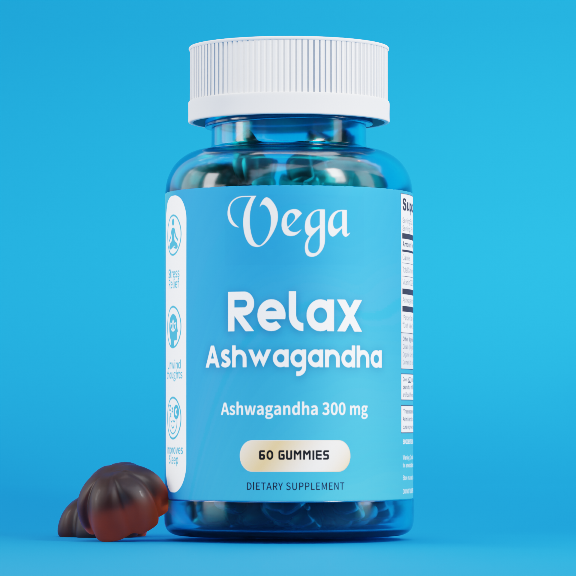 Vega Relax ASHWAGANDHA｜南非醉茄軟糖