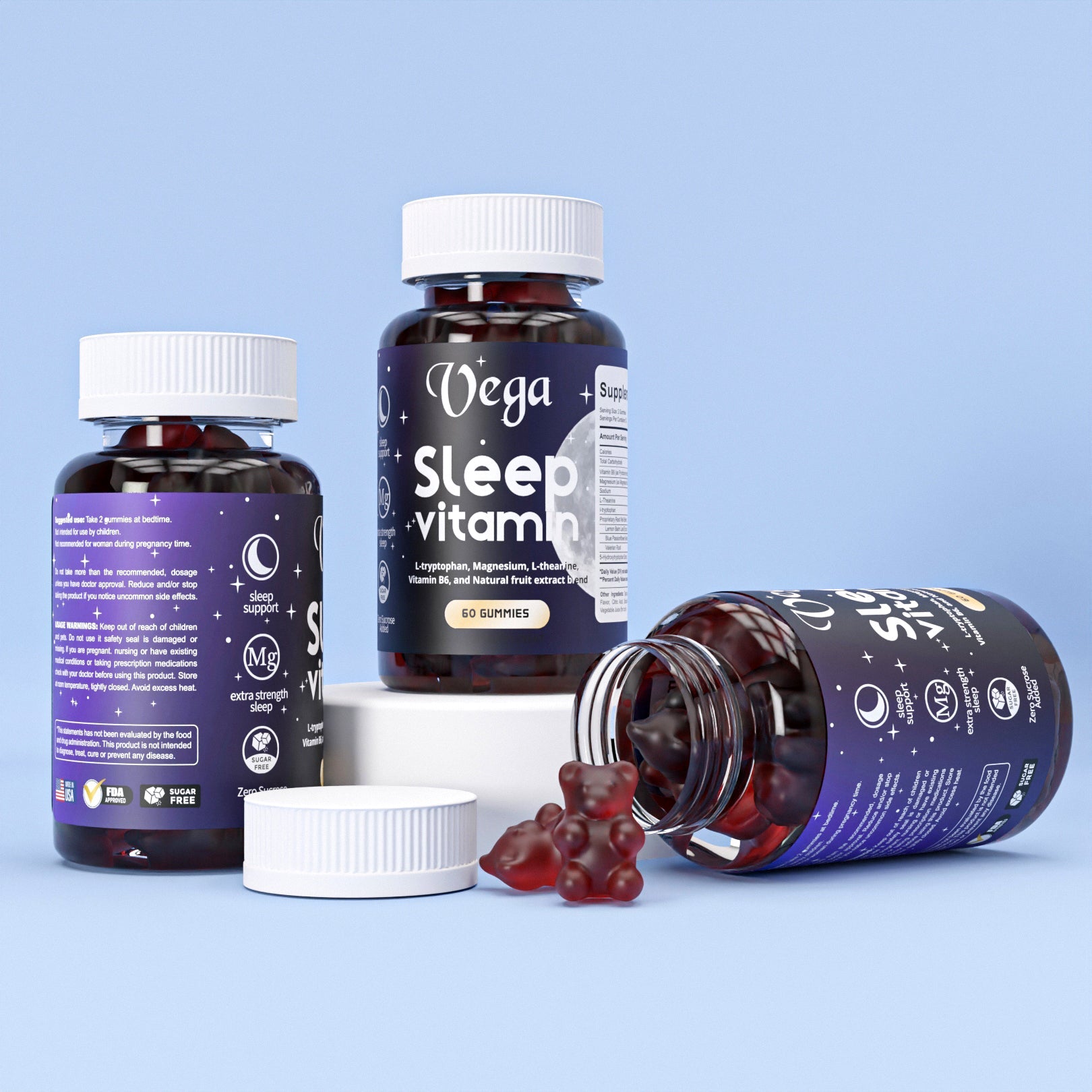 Vega Sleep vitamin｜睡眠軟糖